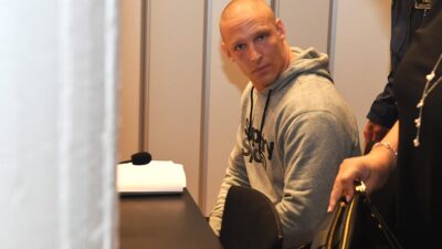 Kuvassa taposta syytetty Sakari Kauste.