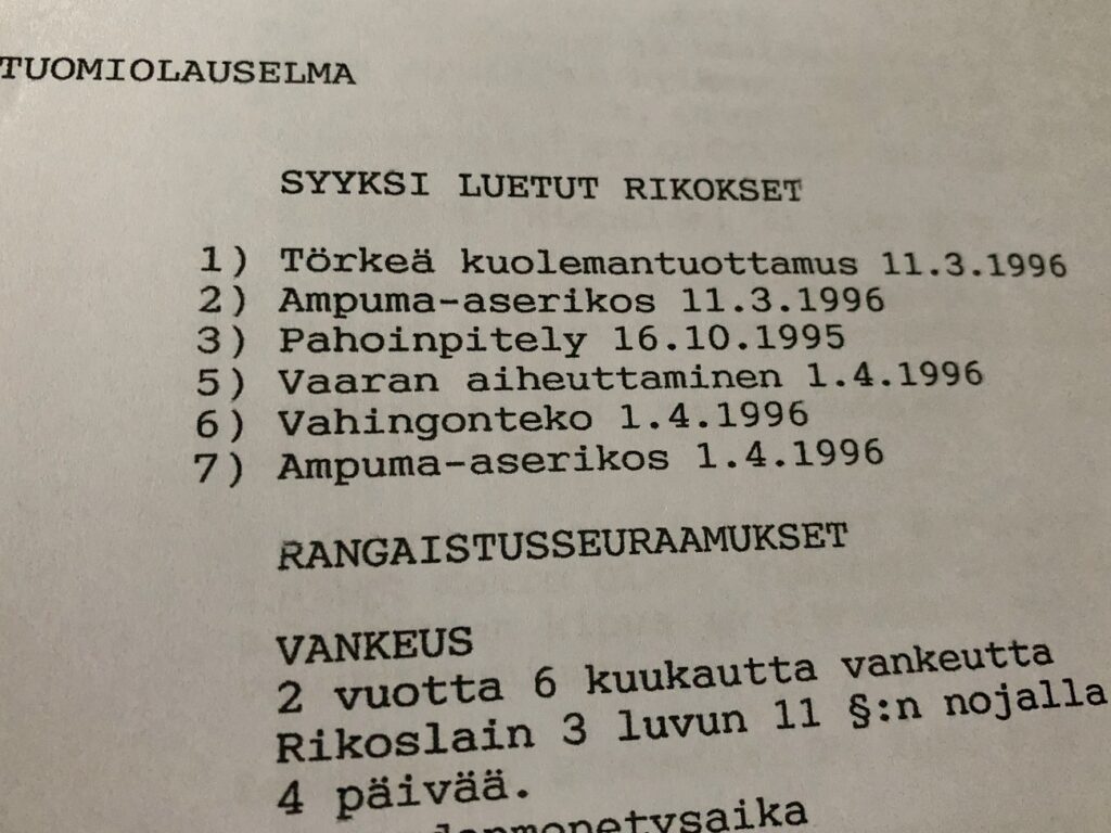 Poliisiampujien kostokohu: Sukulaisen haulikkojuttu tunnetaan Porvoossa hyvin